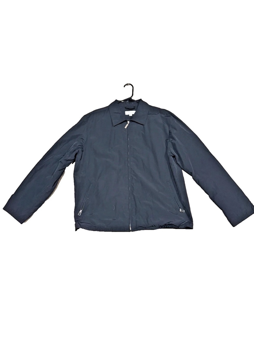 Calvin Klein Men's Lightweight Zip-Up Harrington Jacket